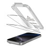 Protector de pantalla de cristal templado Tech-Protect Quick Set+ THP4500 para Apple iPhone 17 Pro, negro (2 uds.)