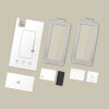 Protector de pantalla de cristal templado Tech-Protect Quick Set+ para Apple iPhone Air, negro (2 uds.)