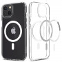 Funda Spigen Ultra Hybrid Mag MagSafe para Apple iPhone 13, blanca