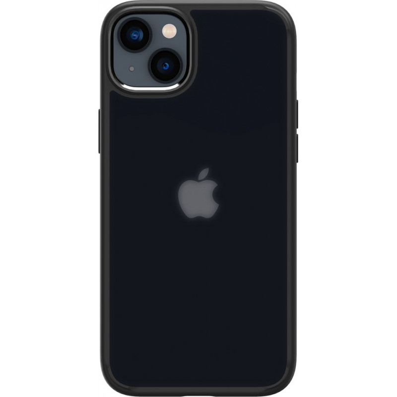 Funda Spigen Ultra Hybrid para Apple iPhone 14 Plus / 15 Plus, negro escarchado