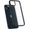 Funda Spigen Ultra Hybrid para Apple iPhone 14 Plus / 15 Plus, negro escarchado