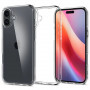 Funda Ultra Hybrid Spigen para Apple iPhone 16, transparente cristal