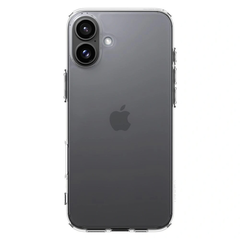 Funda Ultra Hybrid Spigen para Apple iPhone 16, transparente cristal