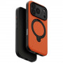 Funda UNIQ Elix para Apple iPhone 18 Pro / 17 Pro, soporte giratorio 360, naranja