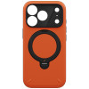 Funda UNIQ Elix para Apple iPhone 18 Pro / 17 Pro, soporte giratorio 360, naranja