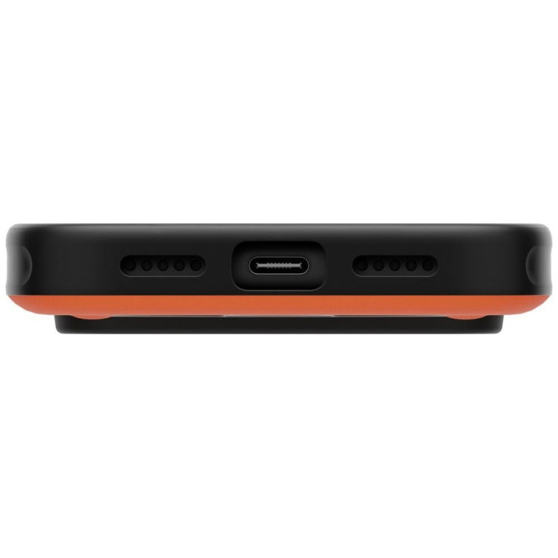 Funda UNIQ Elix para Apple iPhone 18 Pro / 17 Pro, soporte giratorio 360, naranja