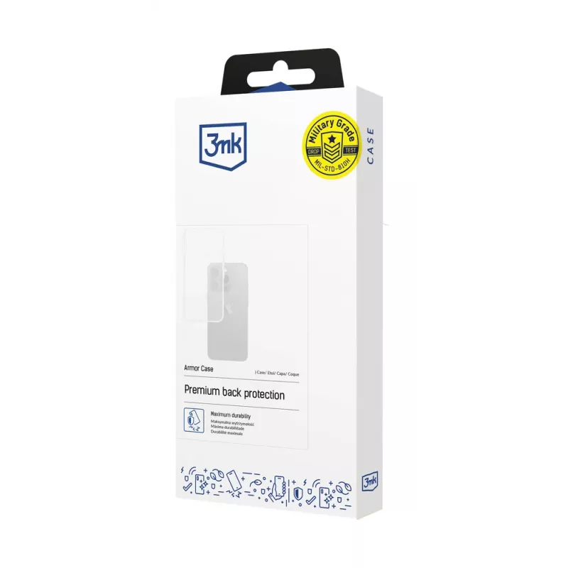 Funda para teléfono 3mk Armor Case Xiaomi Redmi 9C, transparente