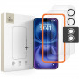 Set de protectores de pantalla de cristal templado Tech-Protect Easy Set+ para Apple iPhone 17, transparente (2+1 uds.)