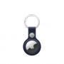 Llavero FineWoven para AirTag Apple, azul marino