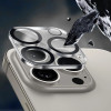 Protector de cristal templado para lentes de cámara Tech-Protect Cam Fit+ para Apple iPhone 17, transparente
