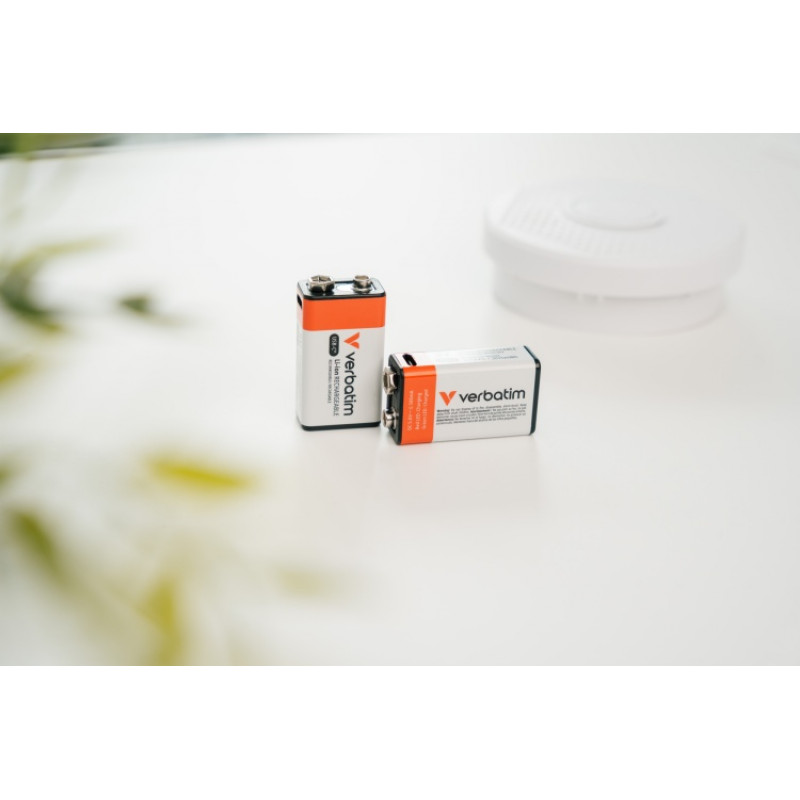 Batería recargable USB-C Li-ion 9V 335 mAh Verbatim 30251 (1 ud.)