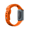 Correa de reloj de silicona 3mk para Apple Watch 38/40/41 mm, naranja
