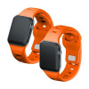 Correa de reloj de silicona 3mk para Apple Watch 38/40/41 mm, naranja