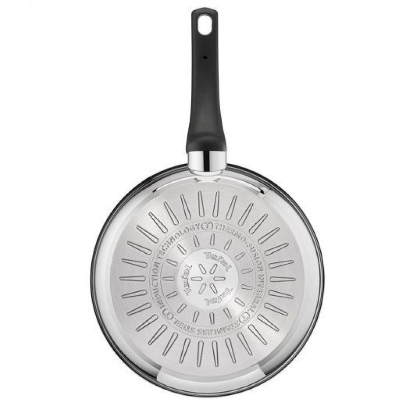 Sartén de acero inoxidable Tefal Emotion E30004, 24 cm