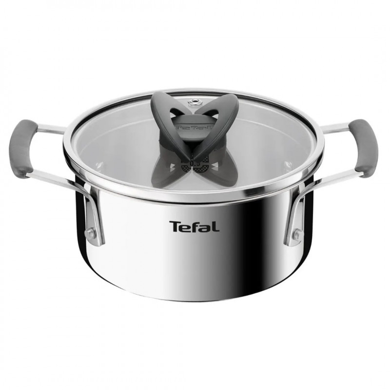 Juego de ollas Tefal Opti Space G7378S55, 8 piezas