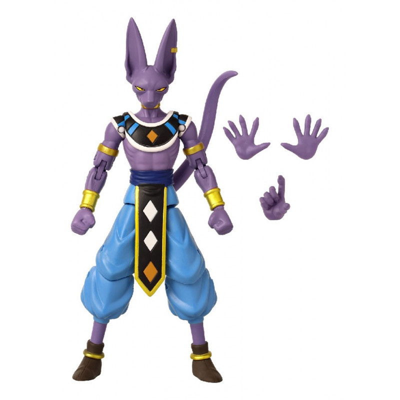 Figura coleccionable Bandai Dragon Ball Dragon Stars Beerus V2