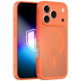 Funda magnética 3MK Misty MagCase 3MK18103 para Apple iPhone 17 Pro, naranja