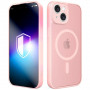 Funda magnética 3MK Misty MagCase para Apple iPhone 14, rosa