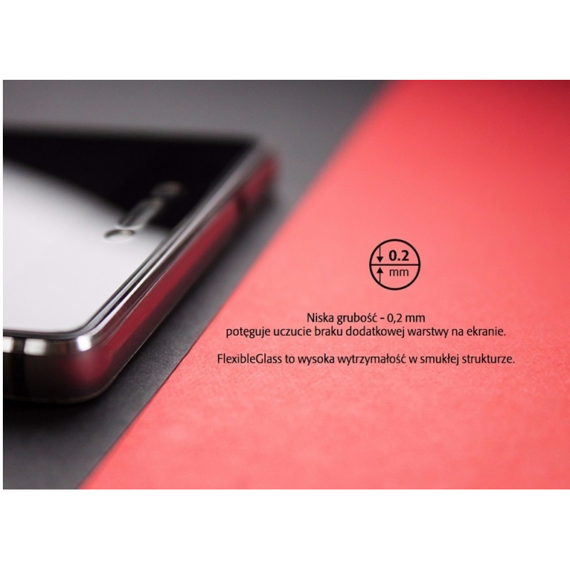 Cristal híbrido 3mk FlexibleGlass para Huawei P20 Pro