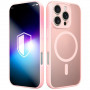 Funda magnética 3MK Misty MagCase para Apple iPhone 16 Pro, rosa