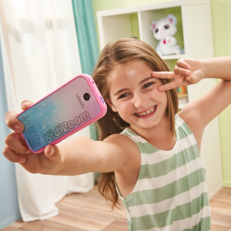 VTech KidiZoom Snap Touch 80-549254 Cámara digital infantil, rosa