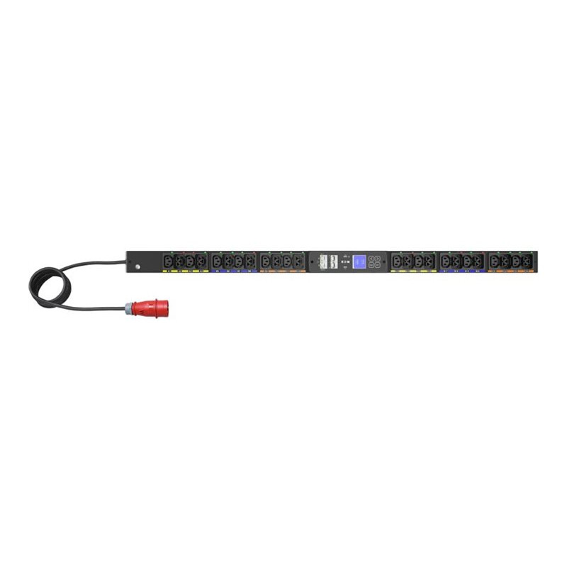 PDU gestionada Eaton G4, 0U, trifásica, 16 A, 11 kW, 12 x C13 y 12 x C39, 3 m (EVMAF316A)