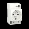 Toma de corriente Schneider Electric A9A15310, 16 A, 250 V, 2P+E, DIN 49440