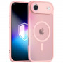Funda magnética 3MK Misty MagCase para Apple iPhone Air, rosa