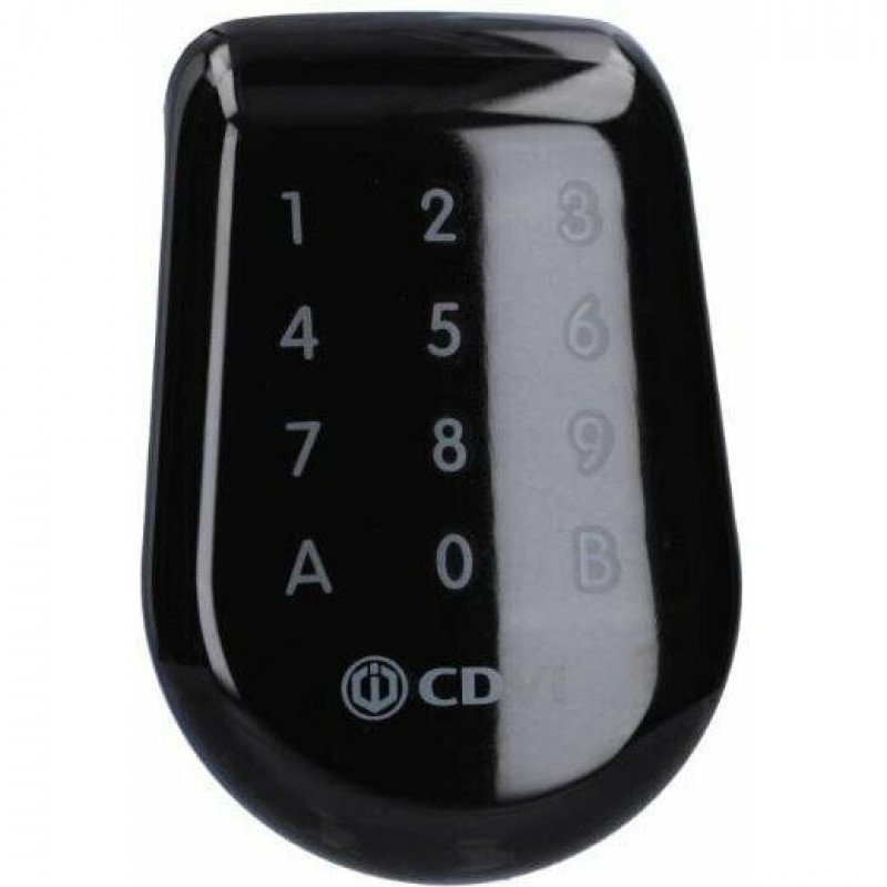 Lector de tarjetas de proximidad RFID autónomo CDVI SOLAR2R con teclado, 125 kHz