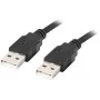 Cable Lanberg USB-A M/M 2.0 de 0,5 m, negro