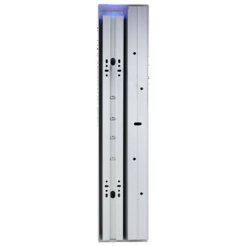 Cerradura electromagnética de perfil para puerta CDVI P300EVO 400 mm, 300 kg, monitorizada (52870)