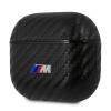 Funda BMW BMA3WMPUCA PU Carbon M Collection para Apple AirPods 3, negra
