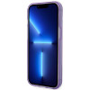 Guess GUHCP14SHGCOU Funda rígida translúcida para Apple iPhone 14 / 15 / 13 6.1 inch, morada