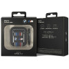 Funda BMW BMA222SWTK Multiple Colored Lines para Apple AirPods 1/2, negra
