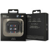 Funda BMW BMA322SWTK Multiple Colored Lines para Apple AirPods 3, negra