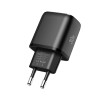 Cargador de pared Tech-Protect NCA30 USB-A, USB-C PD 30W / QC3.0, Negro