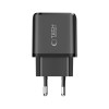 Cargador de pared Tech-Protect NCA30 USB-A, USB-C PD 30W / QC3.0, Negro