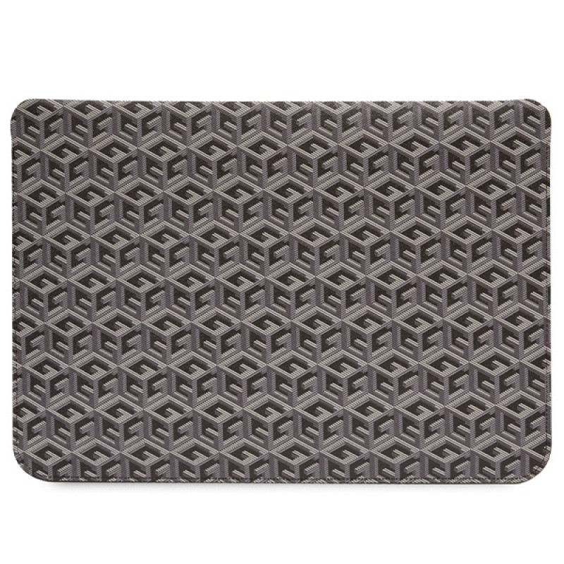 Funda para portátil Guess GUCS16HGCFSEK GCube Stripes, 16 inch, negra