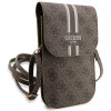 Bolso de mano Guess GUWBP4RPSW 4G Stripes, marrón