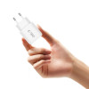 Cargador de pared Tech-Protect NCA30 USB-A, USB-C PD 30W / QC3.0, blanco