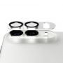 Protector de cámara Fender PanzerGlass para iPhone Duo, blanco