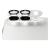 Protector de cámara Fender PanzerGlass para iPhone Duo, blanco