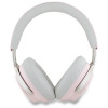 Guess GUBHC22PSBCSMP Auriculares inalámbricos de diadema con logotipo metálico script, ANC/ENC, rosa