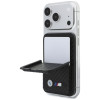 Cartera MagSafe BMW M Carbon Metal Logos, negra