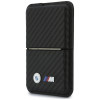 Cartera MagSafe BMW M Carbon Metal Logos, negra