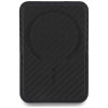 Cartera MagSafe BMW M Carbon Metal Logos, negra