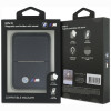 Cartera MagSafe BMW M Carbon Metal Logos, negra