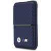 Cartera MagSafe BMW M Carbon Metal Logos, azul marino