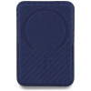Cartera MagSafe BMW M Carbon Metal Logos, azul marino
