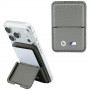 Cartera MagSafe BMW M Carbon Metal Logos, antracita